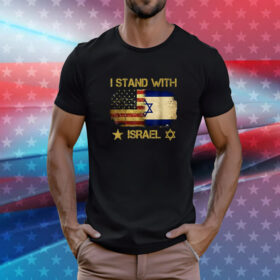 America Israeli Flag Jewish T-Shirt