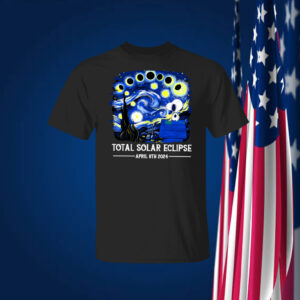 Sale Snoopy and Woodstock Total Solar Eclipse 2024 Shirt