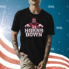 Official Razorbacks Emmanuel Crawford Horns Down Shirt