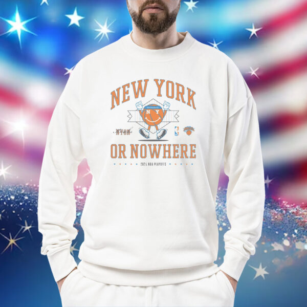 NYON New York Or Nowhere Mr. Knick 2024 Playoff t-shirt