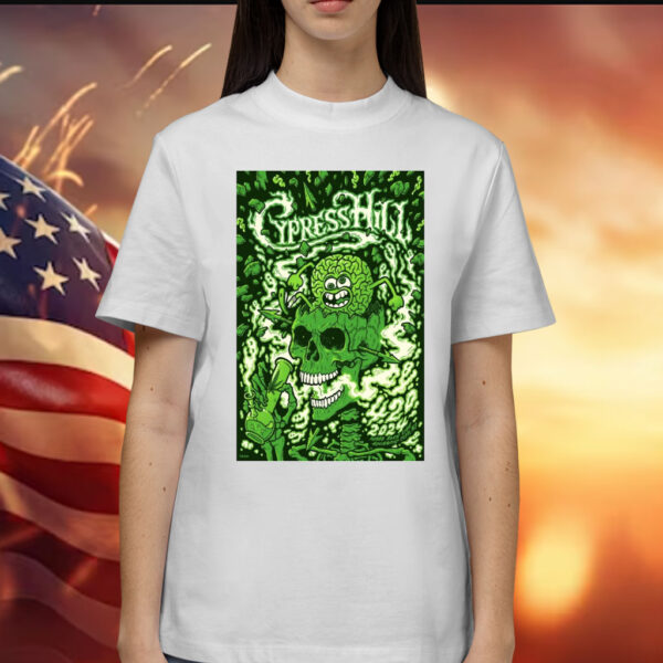 Cypress Hill Atlantic City NJ 4-20-2024 Poster t-shirt