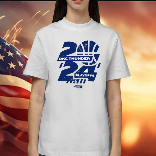 Okc Thunder Playoffs 2024 t-shirt