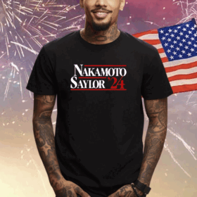 Nakamoto Saylor' 24 Tee Shirt