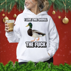 I Love This Animal The Fuck Duck Cringey t-shirt