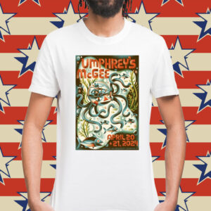 UmPhrey’s McGee Tour In Wilmington NC April 20-21 2024 Poster t-shirt