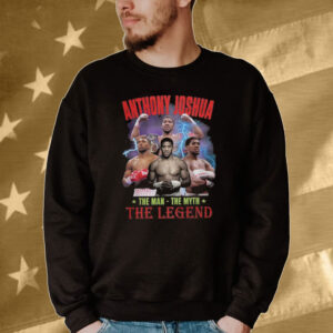 Anthony Joshua The Man The Myth The Legend Tee Shirt