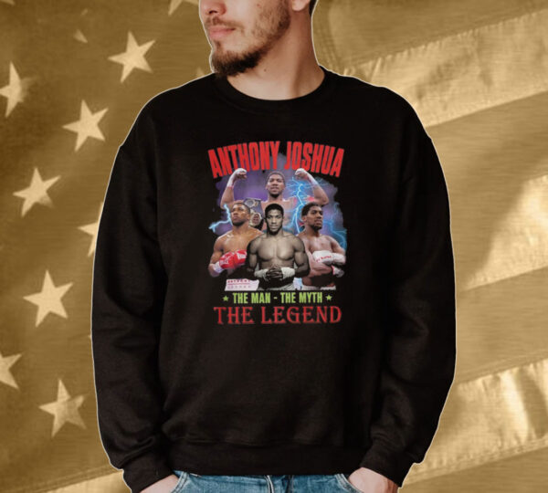 Anthony Joshua The Man The Myth The Legend Tee Shirt