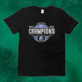 Drake Bulldogs 2024 MVC Tournament Champions Logo Tee Shirt