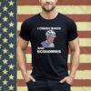 I Crash Bikes And Economies Joe Biden Falling Off Bike Funny Shirt