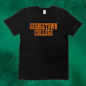 Matt Jones Wearing Georgetown College Tee Shirt