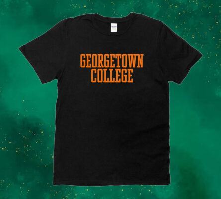 Matt Jones Wearing Georgetown College Tee Shirt