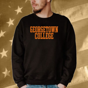 Matt Jones Wearing Georgetown College Tee Shirt