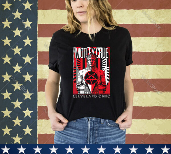 Mötley Crüe – The Stadium Tour Cleveland Event Shirt