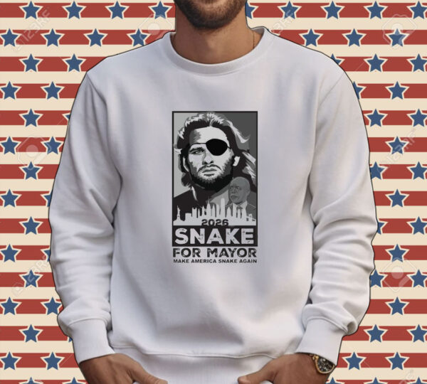 Official 2026 Snake For Nyc Mayor Make America Snake Again Tee shirt