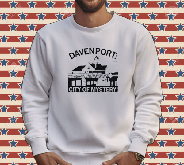 Official Davenport City Of Mystery Tee Shirt