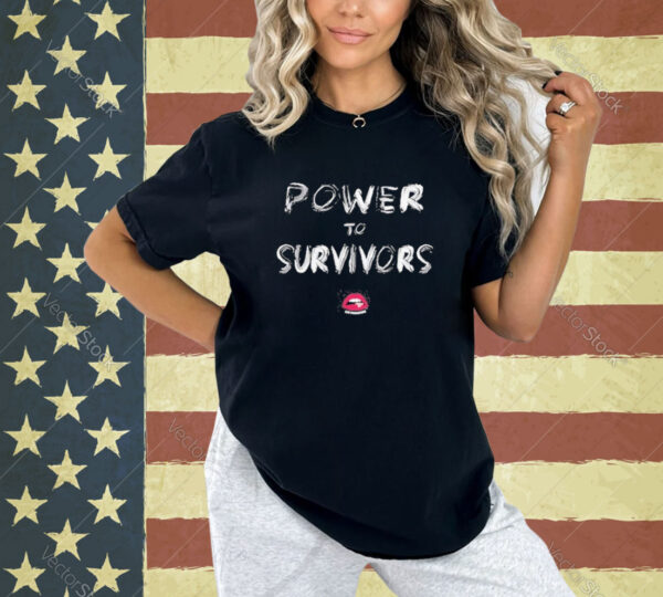 Official Eat Predators Power To Survivors Shirt