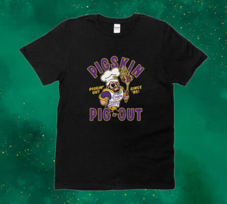 Official Ecu Pirates Homefield Pigskin Pig-out Tee Shirt