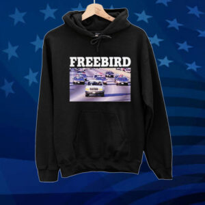 Official Freebird White Bronco Tee Shirt