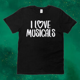 Official I Love Musicals 2024 Tee Shirt