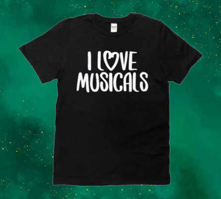 Official I Love Musicals 2024 Tee Shirt