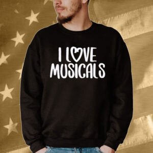 Official I Love Musicals 2024 Tee Shirt