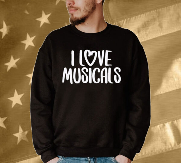 Official I Love Musicals 2024 Tee Shirt