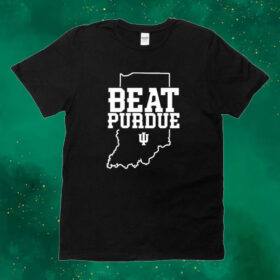 Official Jacob Mangum-Farrar Wearing Beat Purdue Tee Shirt