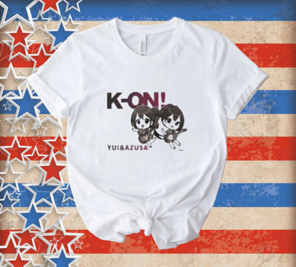 Official K On Yui And Azusa Chibi Tee shirt