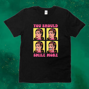 Official Katie Mansfield You Should Smile More Tee Shirt