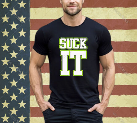 Official Kyle Neubeck Embiid Wearing Suck It 2 Words Dx Shirt