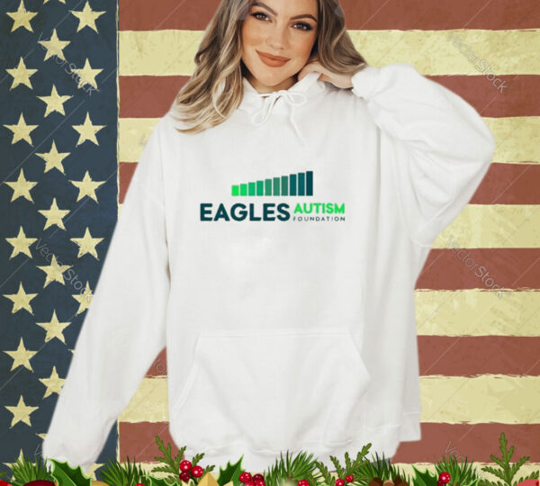 Official Kylie Kelce Wearing Eagles Autism Foundation Shirt