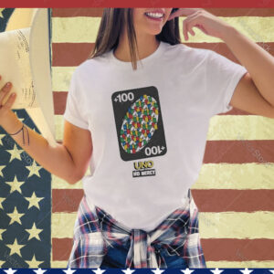 Official Mattel Creations Uno +100 Card Shirt