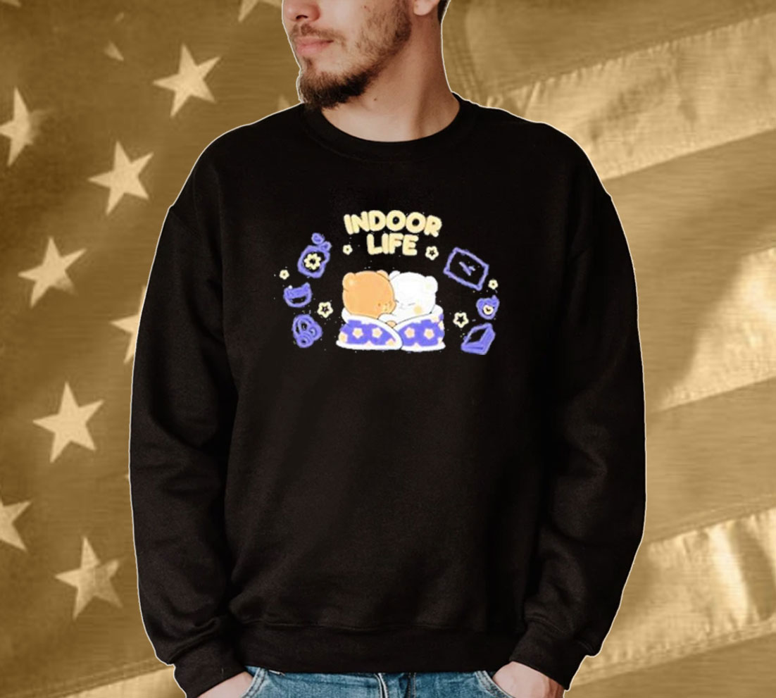 Official Milk Mocha Indoor Life Tee Shirt