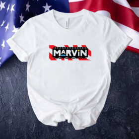Official More Marvin Madness Logo Tee shirt