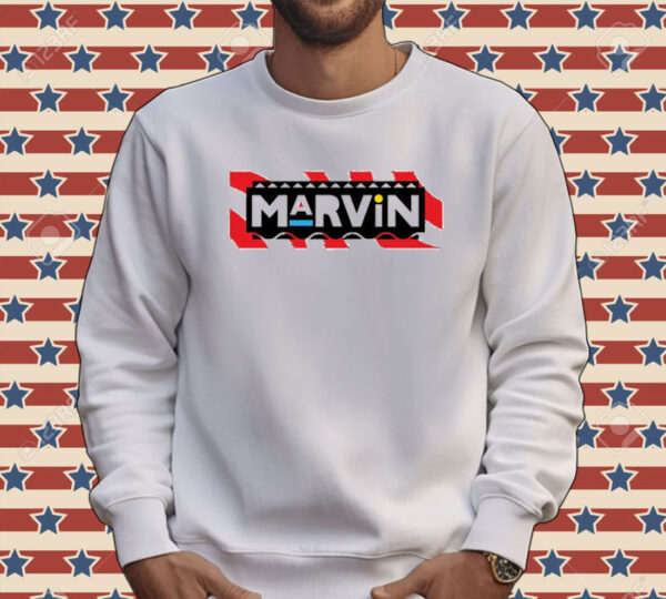 Official More Marvin Madness Logo Tee shirt