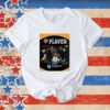 Official Most Outstanding Player Al Amir Dawes Seton Hall NIT Logo Tee shirt