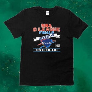 Official NBA G League Finals 2024 OKC Blue Oklahoma City Blue Logo Tee shirt