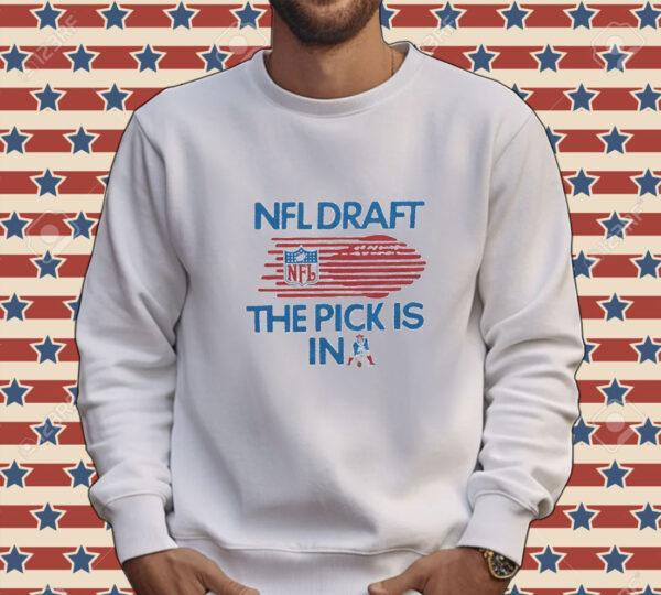Official New England Patriots NFL Draft Tee shirt