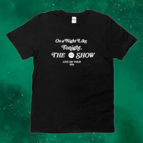 Official Niall Horan On A Night Like Tonight The Show 2024 Tee Shirt