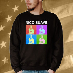Official Nico Suave Baseball Player Colorful Images Tee shirt