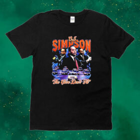 Official O.j. Simpson The Glove Don’t Fit Tee Shirt