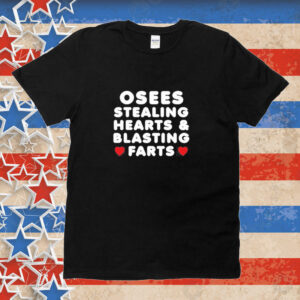 Official Osees Band Stealing Hearts Tour 24 Tee Shirt