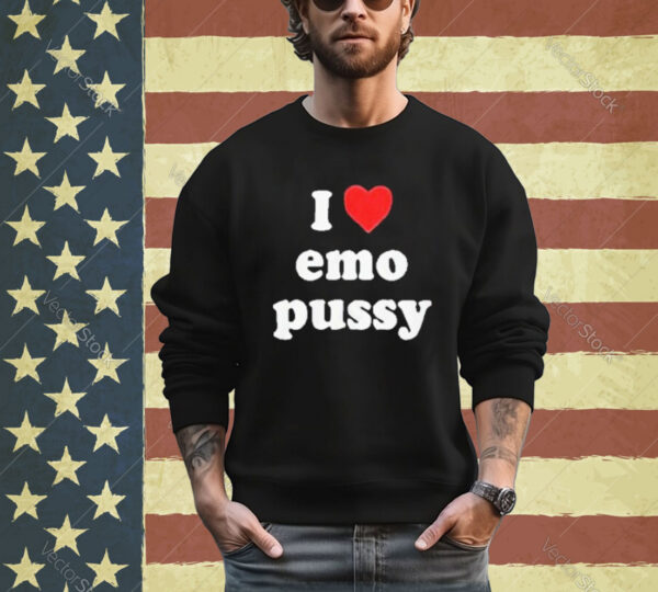 Official Pikaro I Love Emo Pussy Shirt