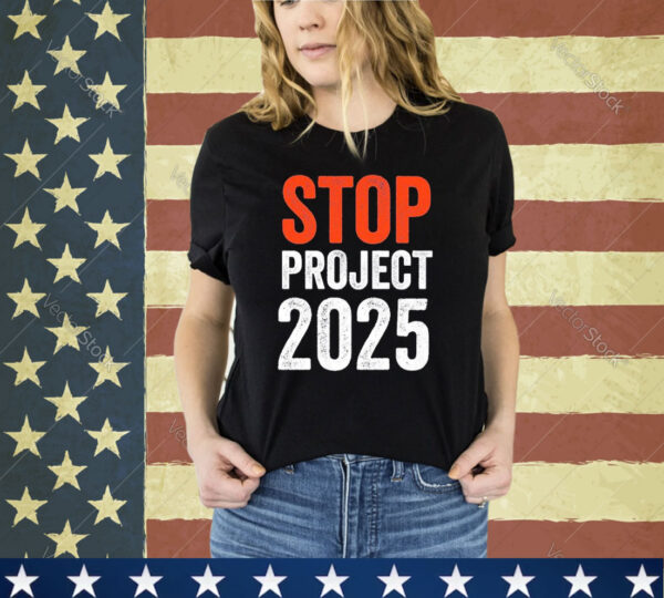 Official Project 2025 T-shirt