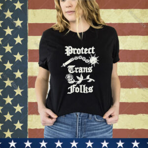 Official Protect Trans Folks Thorn Mace And Rose shirt
