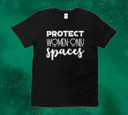 Official Protect Women Only Spaces Black Tee Shirt