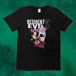 Official Resident Evil 3 Nemesis Pure 100% Evil It’s In Your Blood Tee shirt