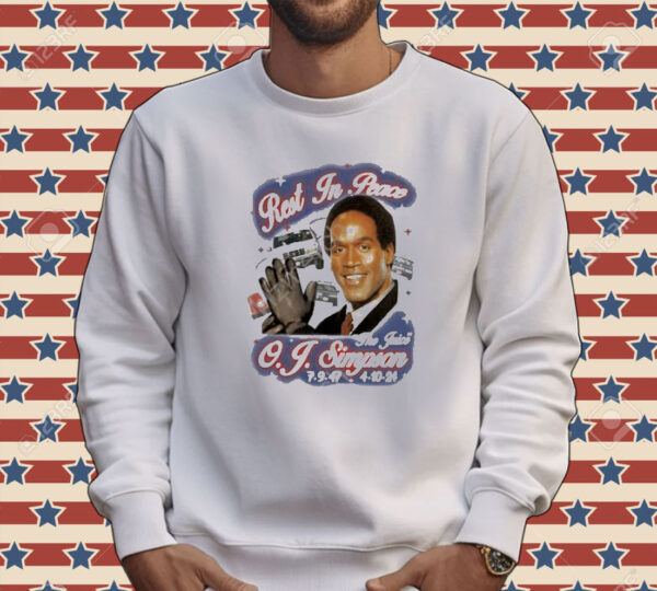 Official Rest In Peace Oj Simpson The Juice Tee Shirt