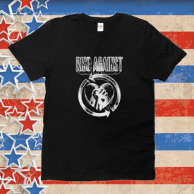 Official Rise Against Heartfist Logo Tee Shirt