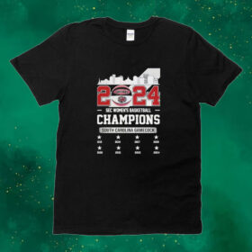 Official Sec Women’s Basketball Champions South Carolina Gamecock City Of Champion Championship Years shirt